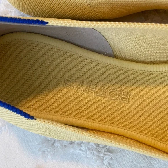 Rothy's Yellow Women's Flats, Size 9 - Picture 2 of 5